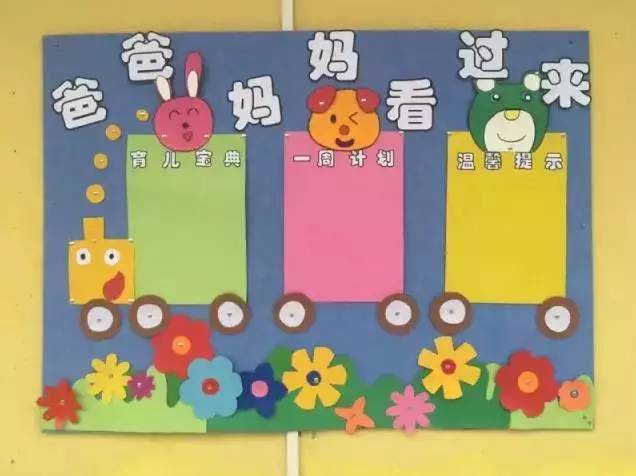 大方漂亮的幼儿园家园联系栏布置 幼师必备技巧